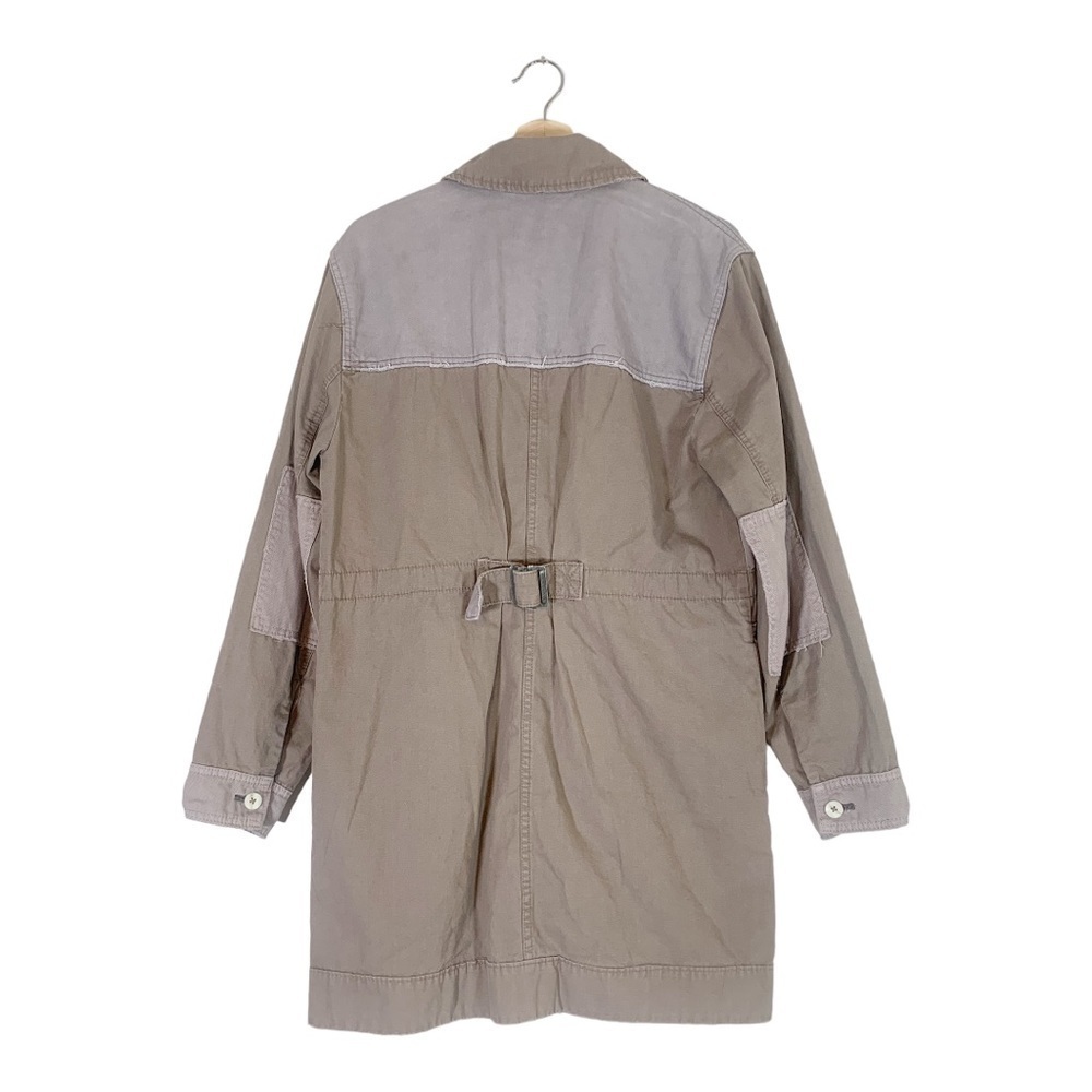 Free People We the Free Apollo Distressed Utility Jacket Size Small - Picture 4 of 10